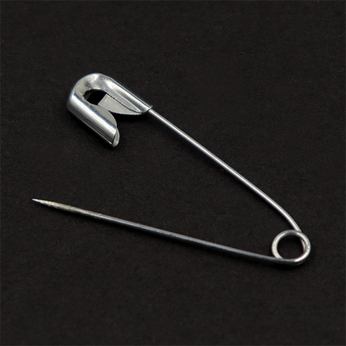 10740 Sullivans Bulk Safety Pins - Size #1 - Silver