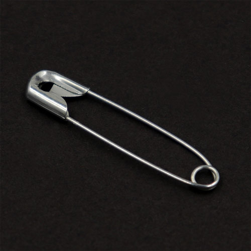 10741 Sullivans Bulk Safety Pins - Size #2 - Silver