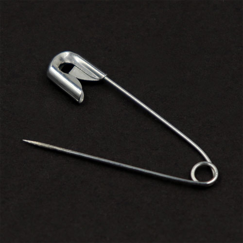 10741 Sullivans Bulk Safety Pins - Size #2 - Silver