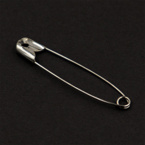 10742 Sullivans Bulk Safety Pins - Size #3 - Silver