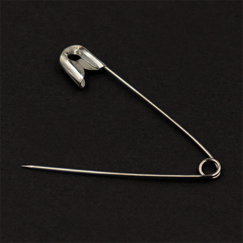 10742 Sullivans Bulk Safety Pins - Size #3 - Silver