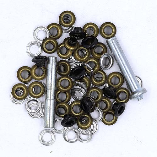 10767 Sullivans 4mm Eyelets Plus Tool - Black