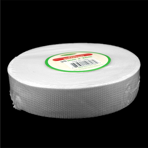 10808 Sullivans 35mm Polypropylene Strapping - White -  20mt
