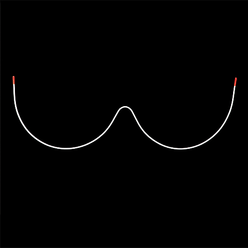 10835 Sullivans Centre Bra Wire - Medium