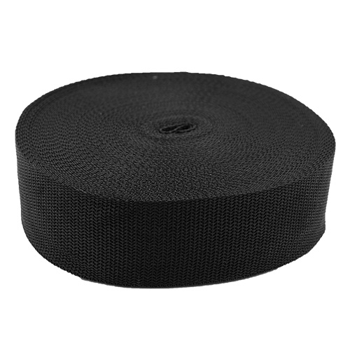 10839 Sullivans 50mm Polypropylene Strapping - Black -  20mt