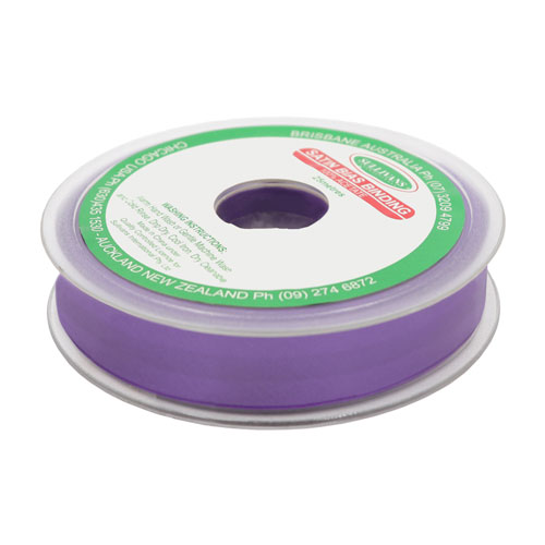 10864 Sullivans 20mm Satin Bias Binding - Purple