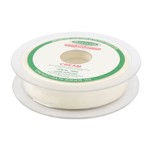10865 Sullivans 20mm Satin Bias Binding - Cream