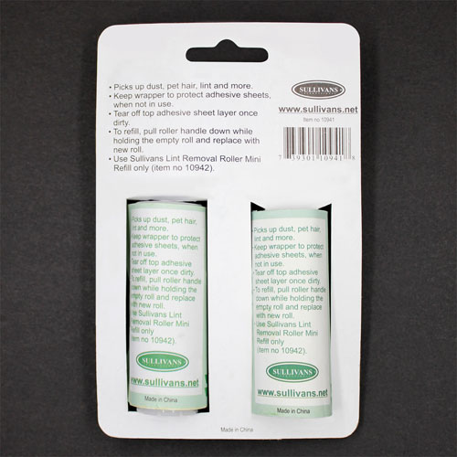 10941 Lint Removal Roller Pack Mini