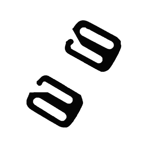 10973 Sullivans 10mm Bikini Hook - Black