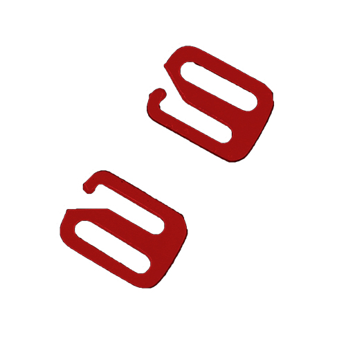 10976 Sullivans 10mm Bikini Hook - Red