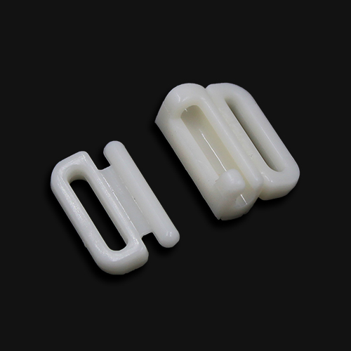 10983 Sullivans 11mm Bikini Front Hook Clasps - Cream With Diamante