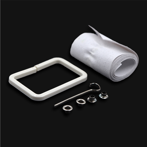 11010 Sullivans 50mm Self Cover Belt Kit - White