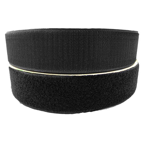 11066 Sullivans Hook & Loop Tape - 50mm - Black