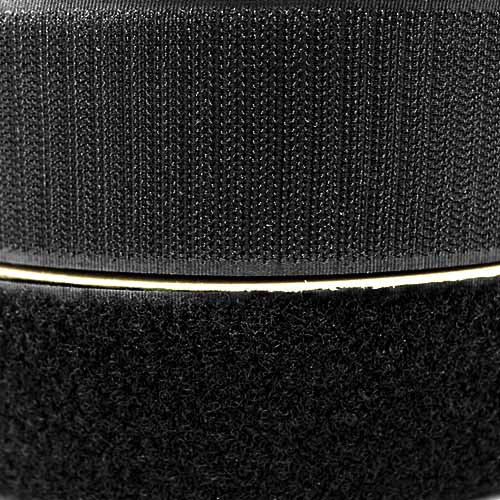 11066 Sullivans Hook & Loop Tape - 50mm - Black