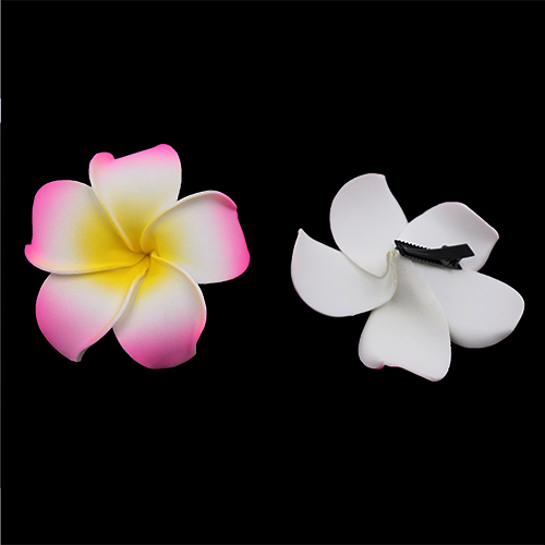 11171 Envi Frangipani Flower Clips  - 2pcs - Pink