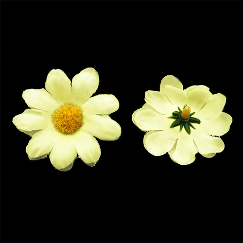 11180 Crafty Bitz Daisy Flowers - Yellow - 8pcs