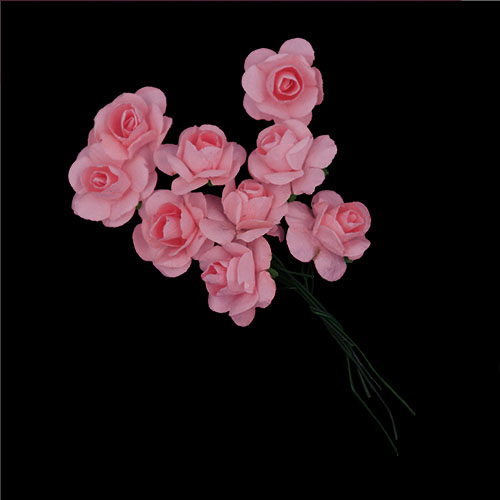 11196 Crafty Bitz Flower Bunch - Mid Pink
