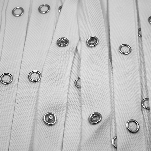 11349 Sullivans 20mm Continuous Press Stud Tape - White