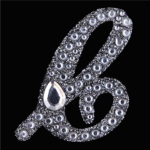 11413 Paper Xtra 55mm Self Adhesive Bling Letters - Cursive C