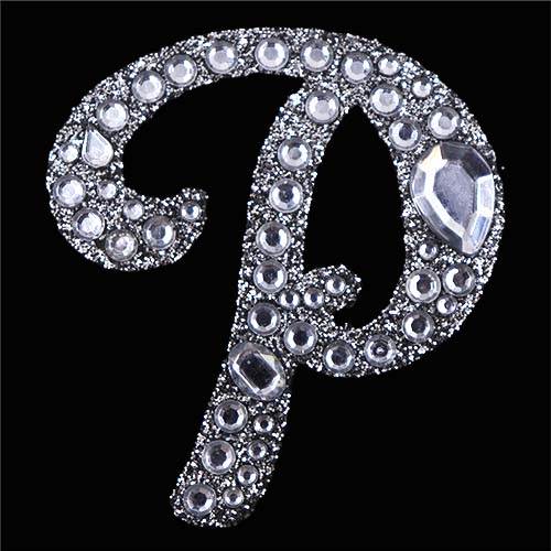 11426 Paper Xtra 55mm Self Adhesive Bling Letters - Cursive P