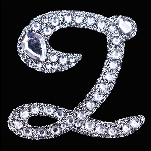 11436 Paper Xtra 55mm Self Adhesive Bling Letters - Cursive Z