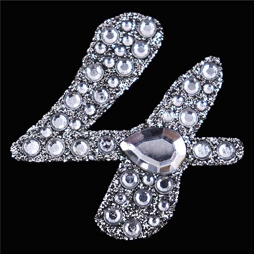 11442 Paper Xtra 55mm Self Adhesive Bling Numbers - Cursive 4