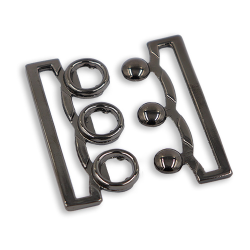 11539 Sullivans 30mm X 45mm Metal Buckle - Gun Metal