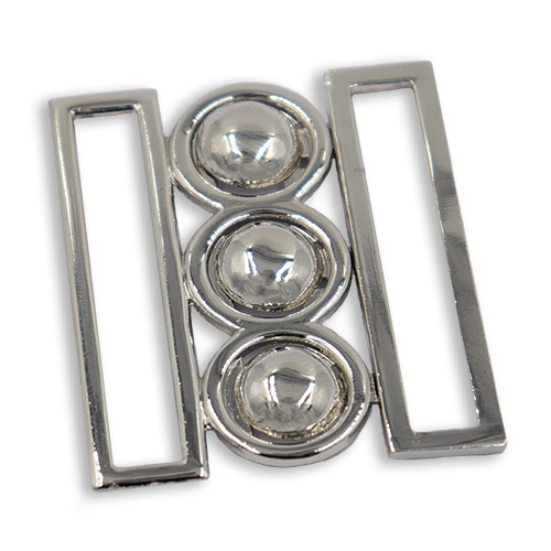 11541 Sullivans 37mm X 42mm Metal Buckle - Silver