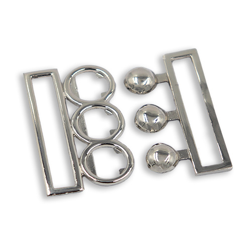 11541 Sullivans 37mm X 42mm Metal Buckle - Silver