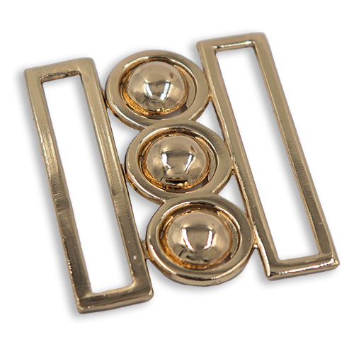 11543 Sullivans 37mm X 42mm Metal Buckle - Gold