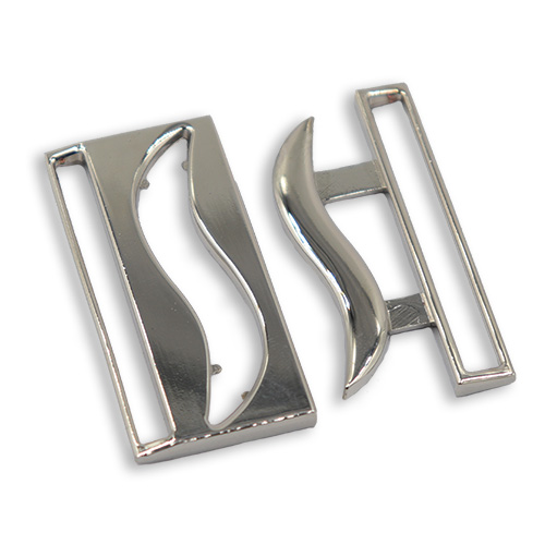 11544 Sullivans 35mm X 50mm Metal Buckle - Silver