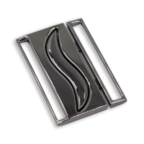 11545 Sullivans 35mm X 50mm Metal Buckle - Gun Metal