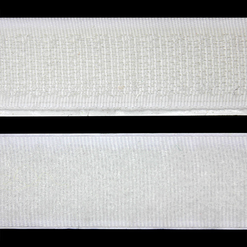 11559 Sullivans Stick On Hook & Loop Tape - 20mm - White