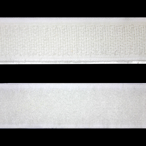 11559 Sullivans Stick On Hook & Loop Tape - 20mm - White