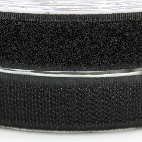 11560 Sullivans Stick On Hook & Loop Tape - 20mm - Black