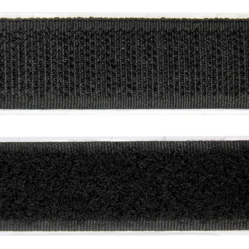11560 Sullivans Stick On Hook & Loop Tape - 20mm - Black