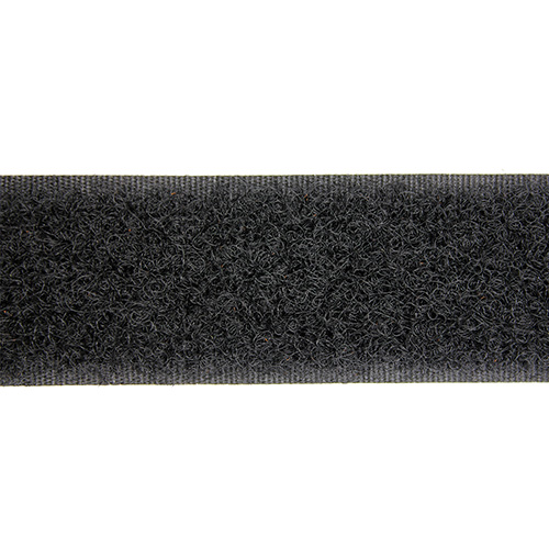 11614 Sullivans Hook & Loop Tape - 25mm - Black