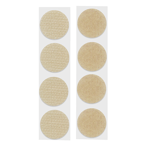 11671 Sullivans Stick On Hook & Loop Dots - 19mm - Beige