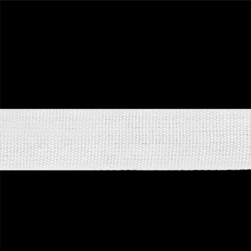 11720 Sullivans 25mm Cottom Tape - White - 150m 