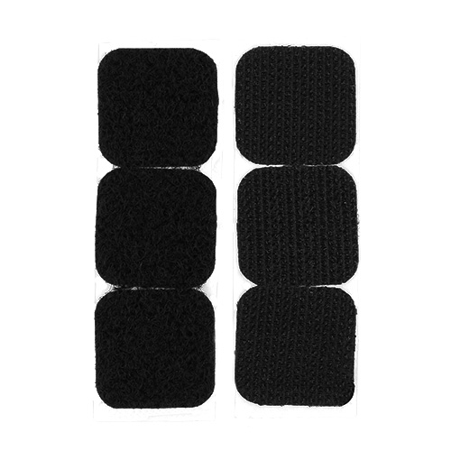 11745 Sullivans Square Grip It Fastener - 22mm - Black