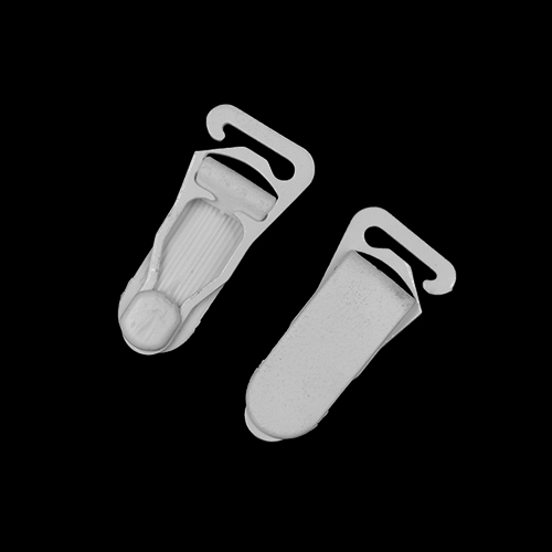 11783 Sullivans 12mm Hosiery Suspenders - White - 50pairs