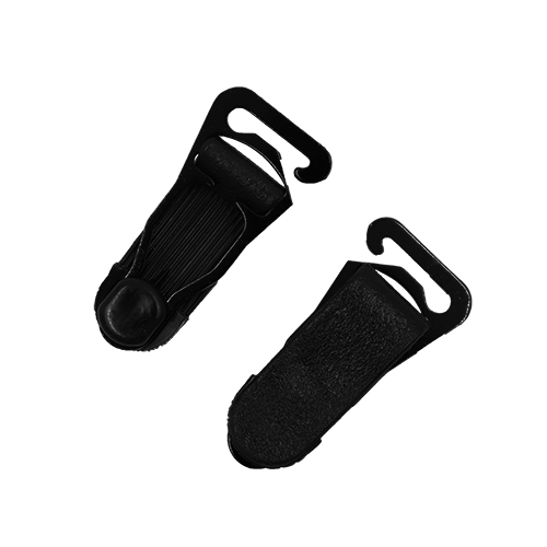 11784 Sullivans 12mm Hosiery Suspenders - Black - 50pairs