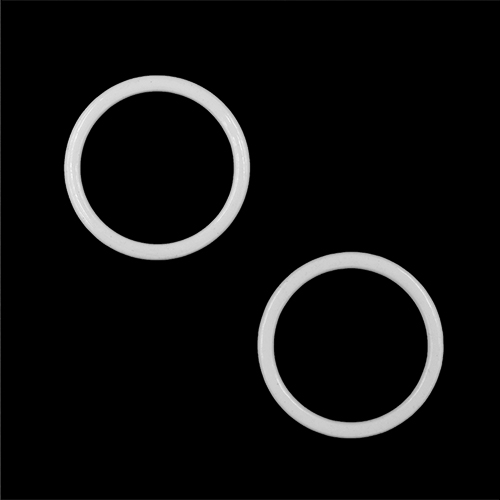 11815 Sullivans 14mm Lingerie Ring - White - 100pcs