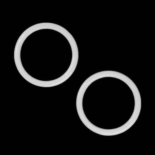 11994 Sullivans 12mm Lingerie Ring - White