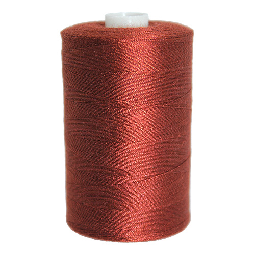 12033 Sullivans Polyester Thread - 1000m - Red/brown