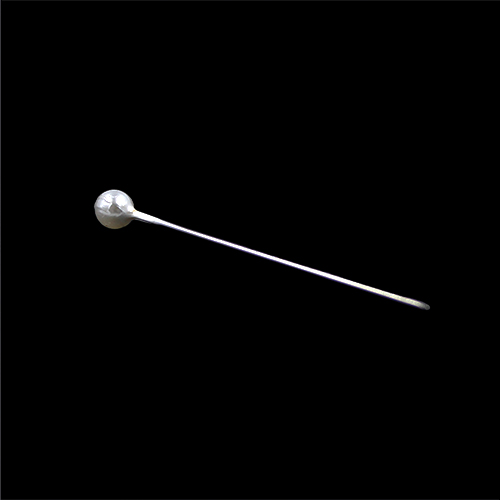12053 Sullivans Plastic Head Pins - White - 40pcs