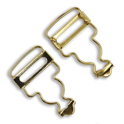 12073 Sullivans Bulk 25mm Overall Buckle Fasteners - Gold - Bag Of 100