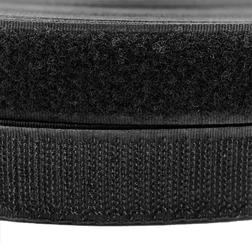 12177 Sullivans Sew On Hook & Loop Tape - 25mm - Black