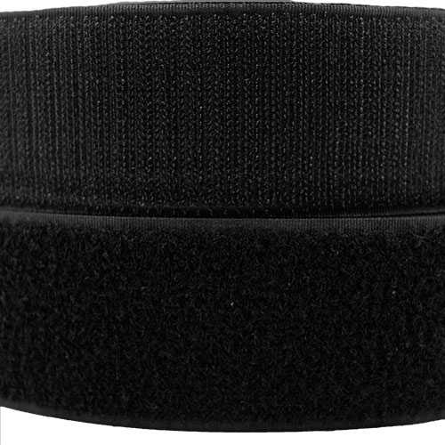 12179 Sullivans Sew On Hook & Loop Tape - 50mm - Black