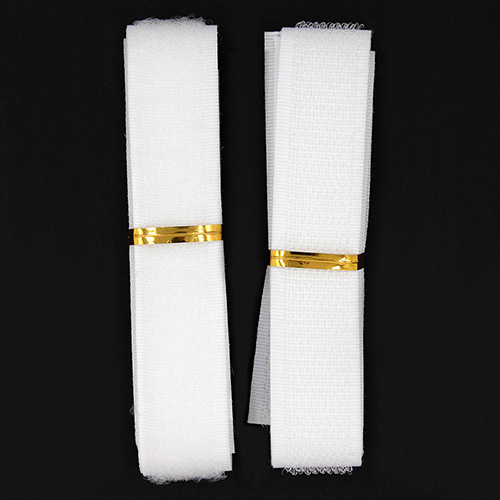 12236 Sullivans 1m Sew On Hook & Loop Tape - 20mm - White 